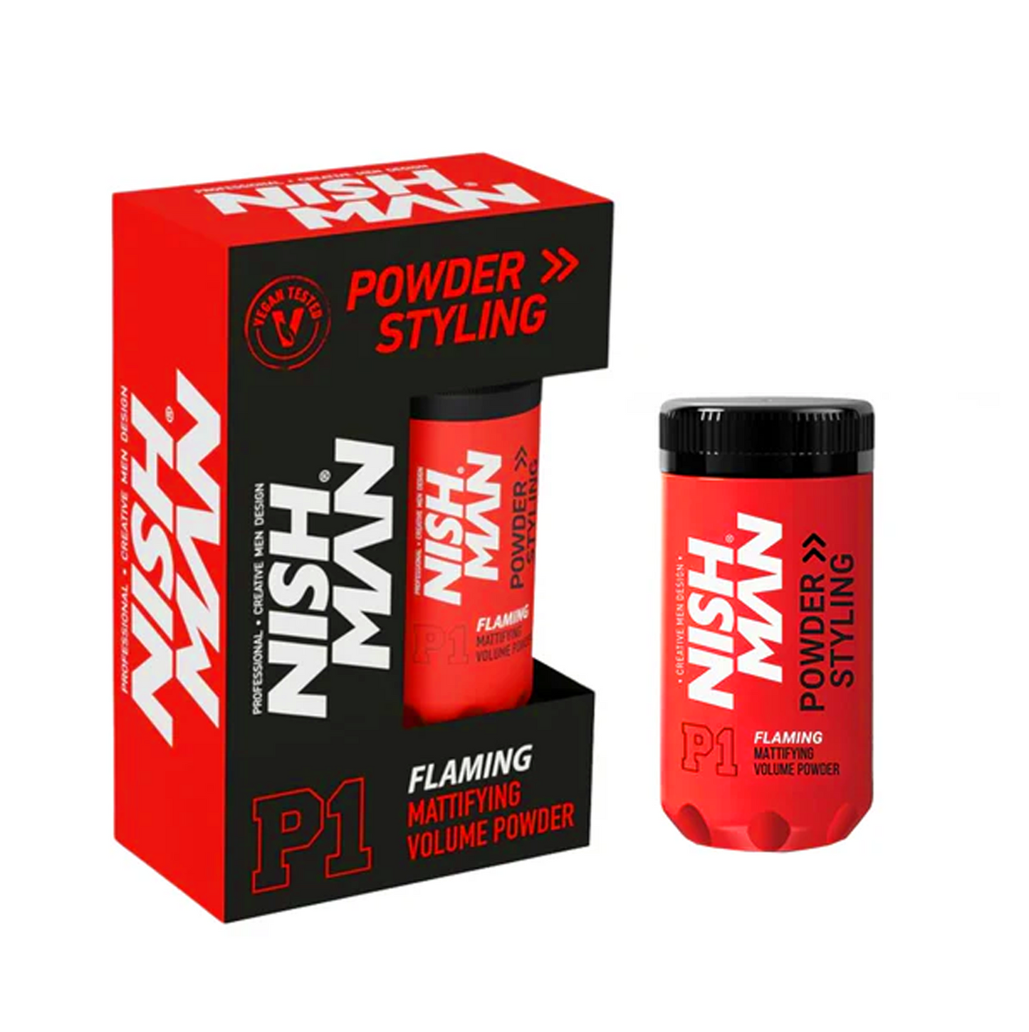 Hair powder extreme hold matte finish