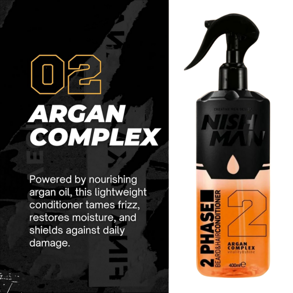 Argan oil hair conditioner spray Nishman