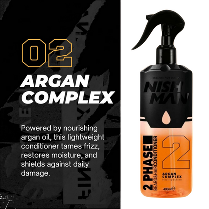 Argan oil hair conditioner spray Nishman