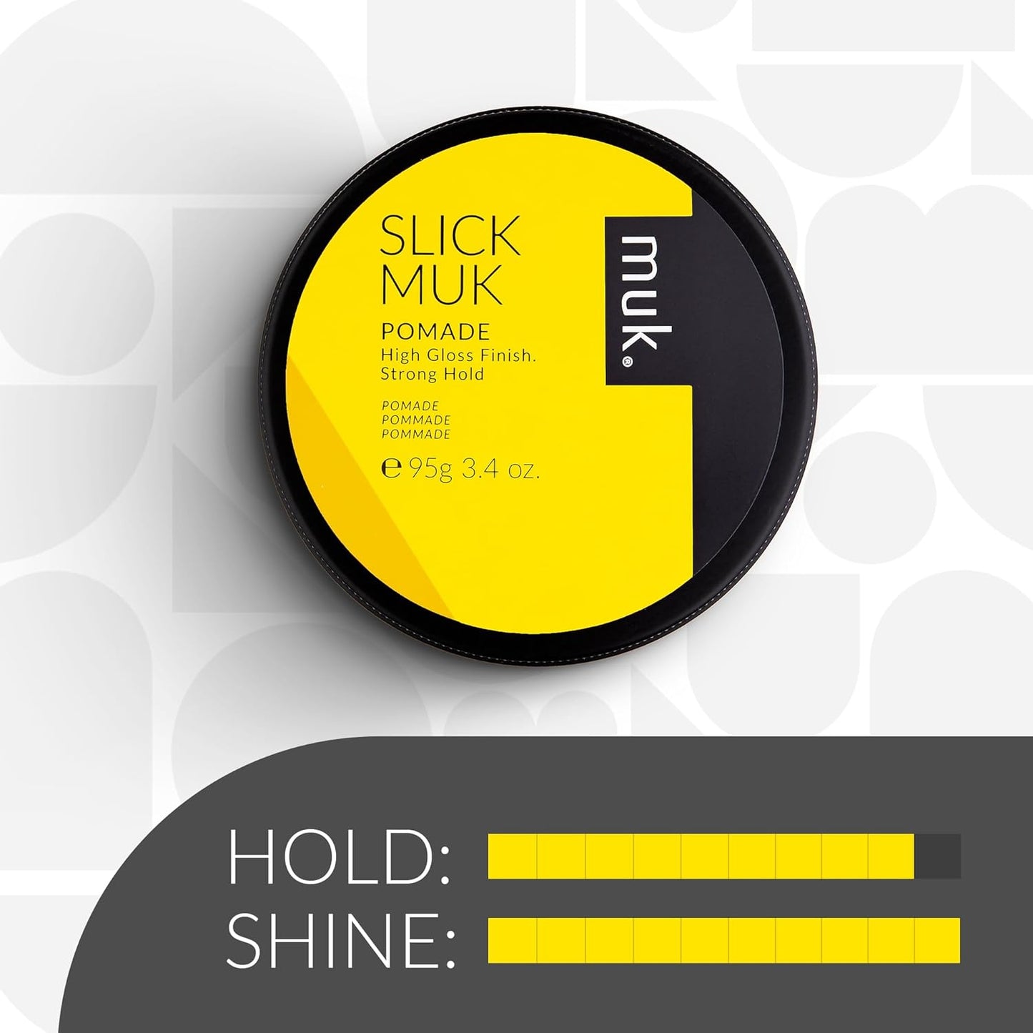 Slick Muk pomade container packaging