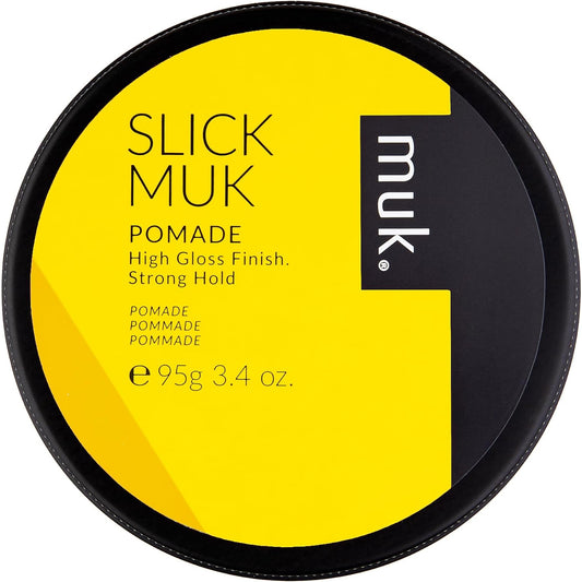Slick Muk pomade strong hold high gloss finish