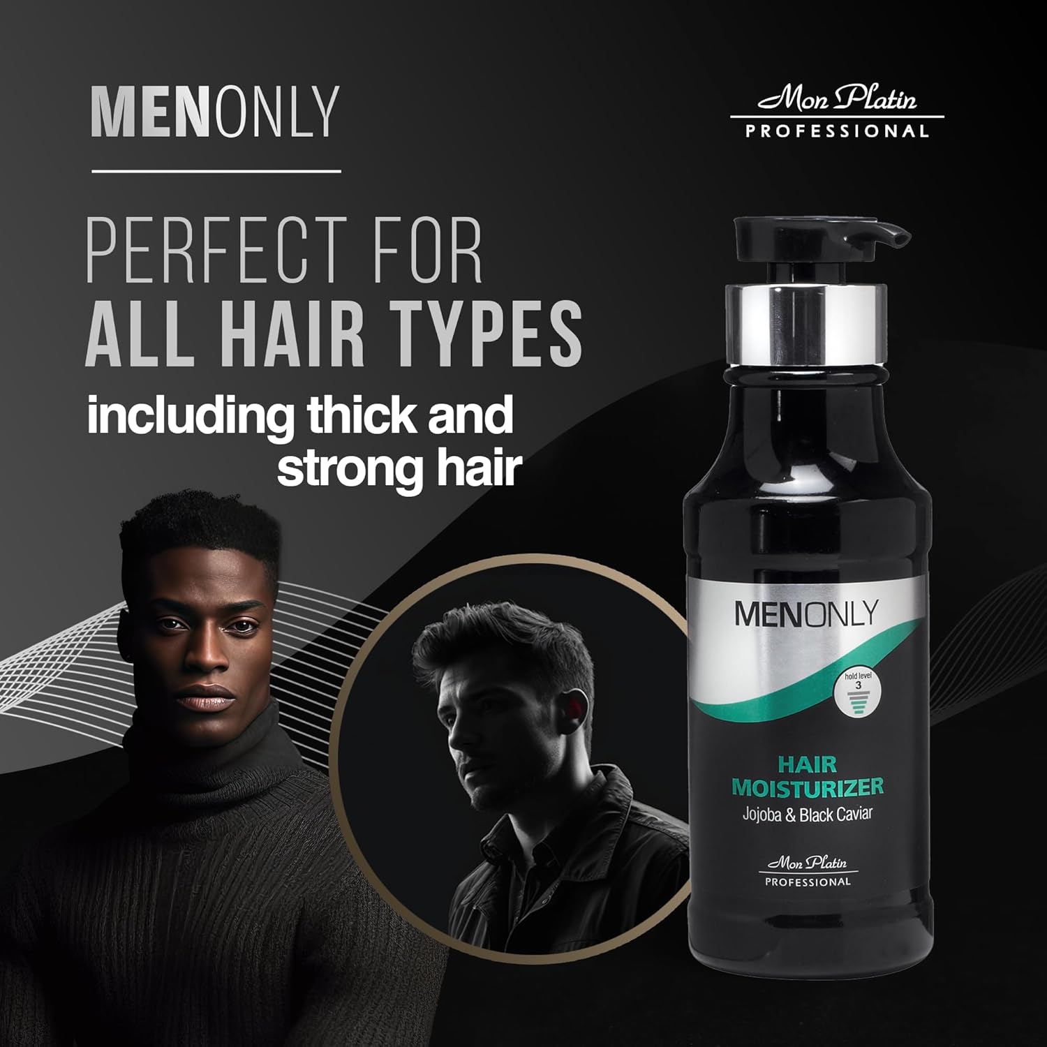 Mon Platin hair care packaging