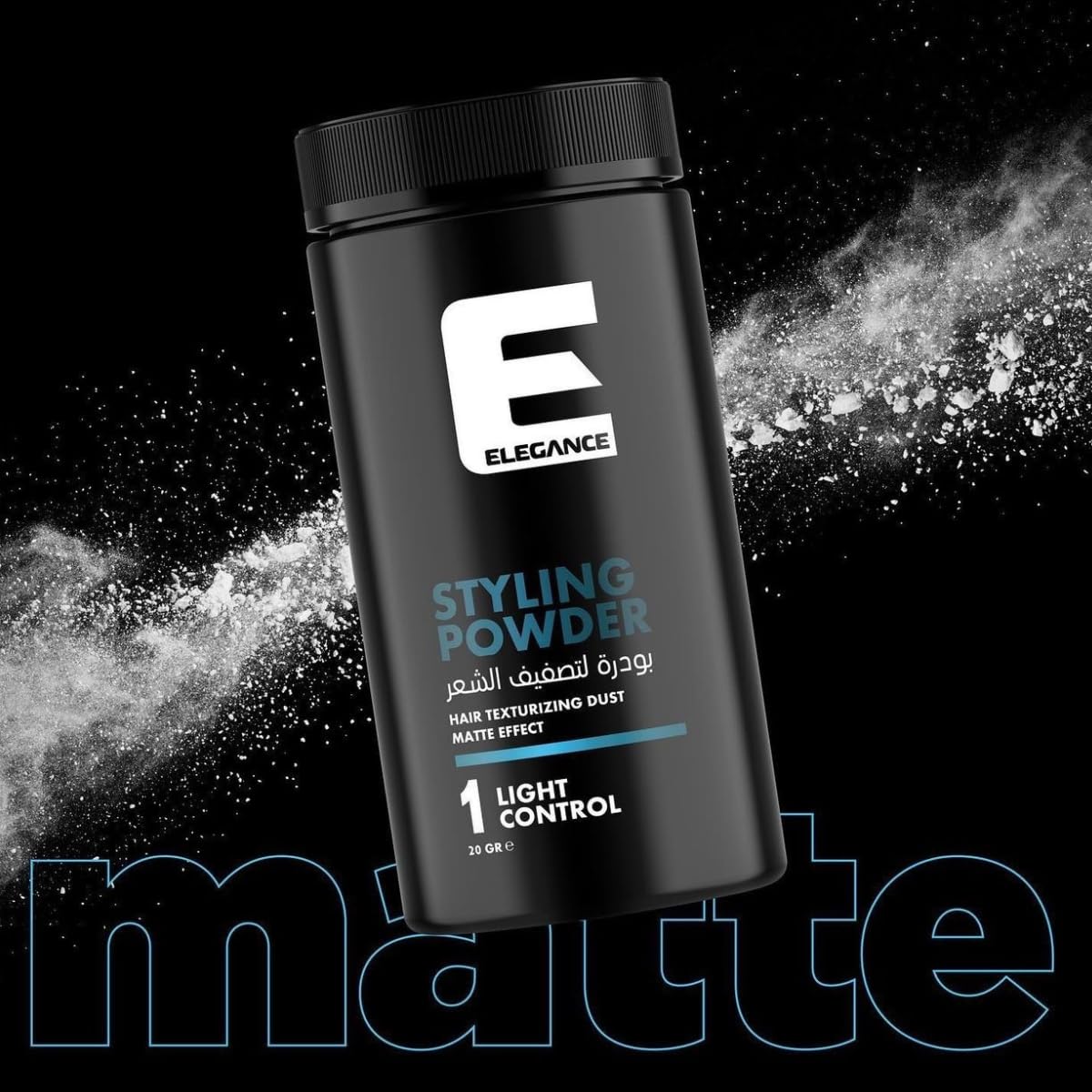 Hair volume powder matte finish Elegance