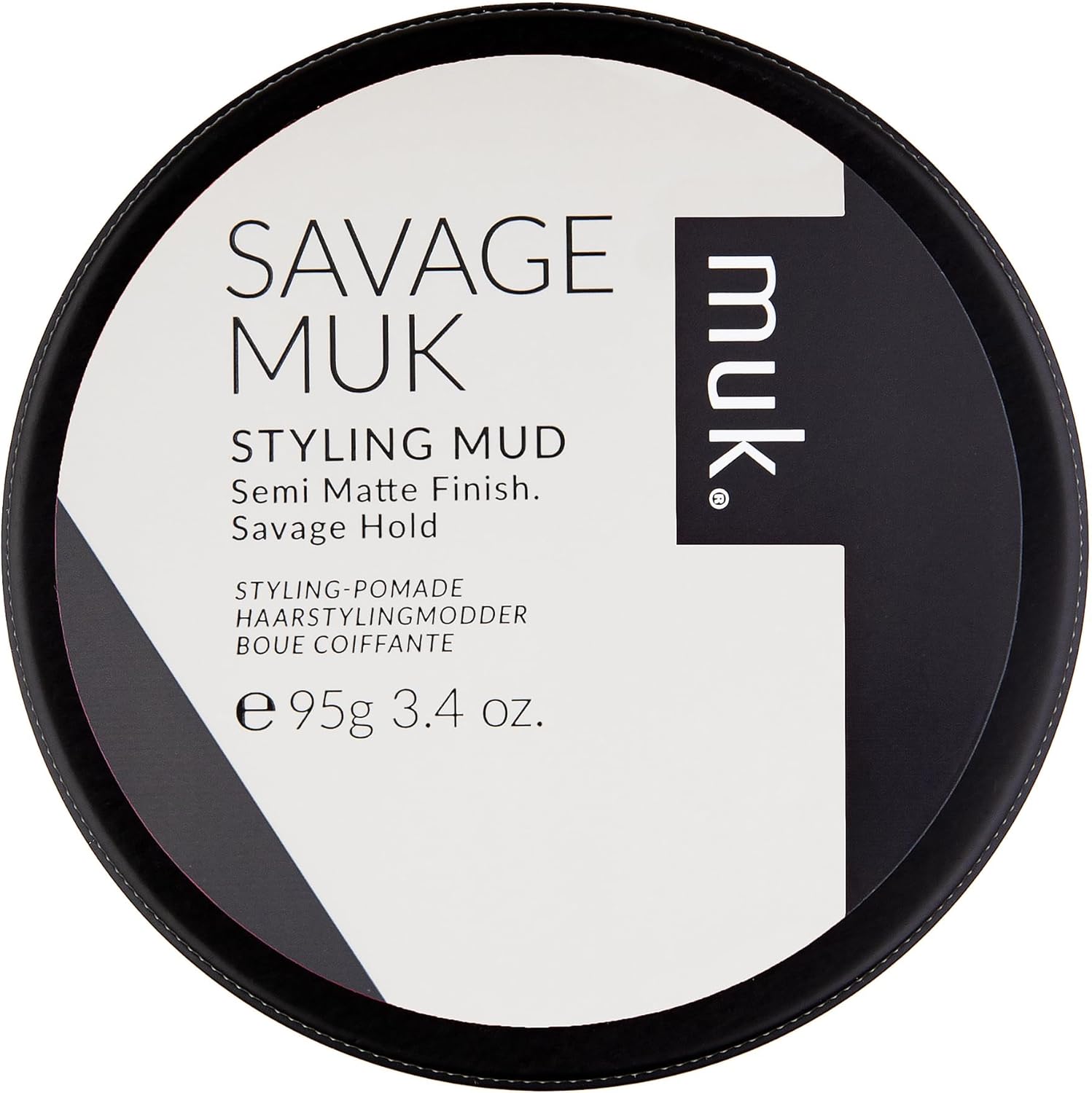 Savage Muk styling mud strong hold semi matte
