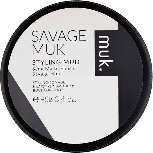 Savage Muk styling mud strong hold semi matte