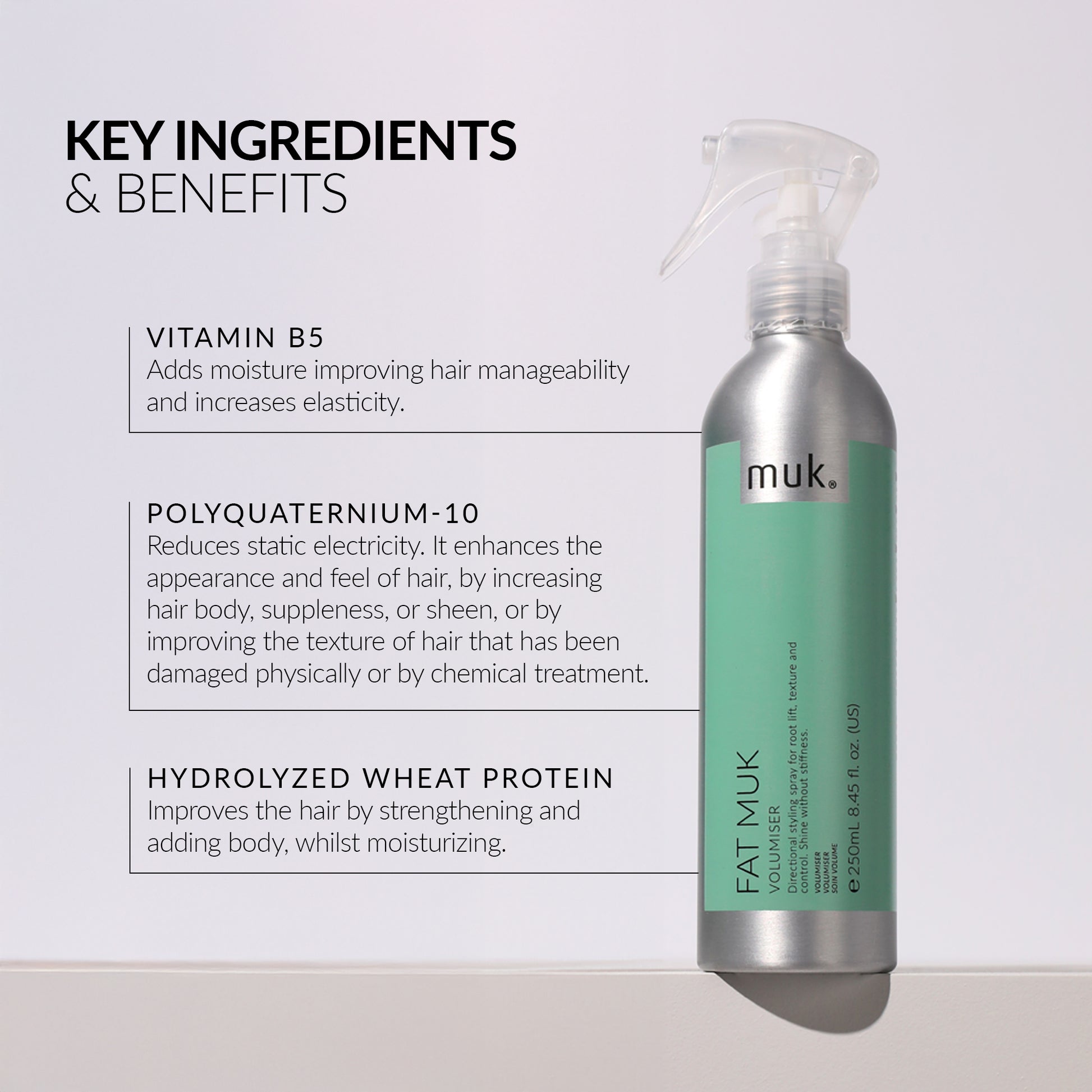 Fat Muk hair spray for volume and root lift