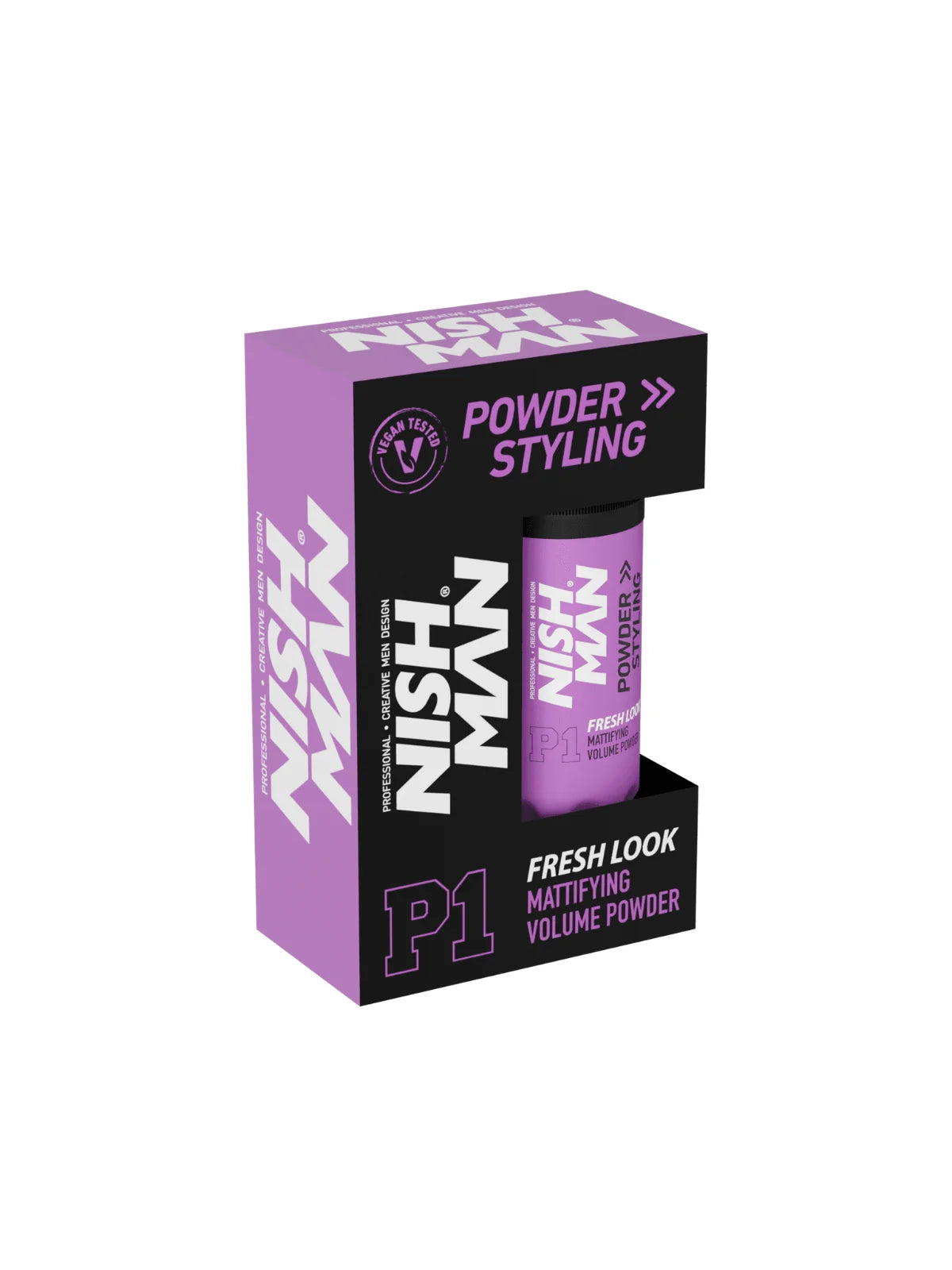 Nishman Hair Styling Powder P1 Fresh Look Matte Volume 20g