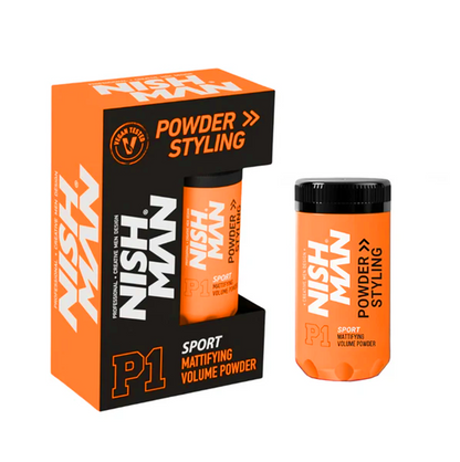 Hair powder strong hold matte finish styling