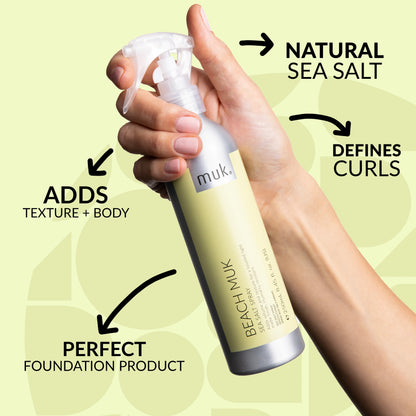 Beach Muk spray packaging close up
