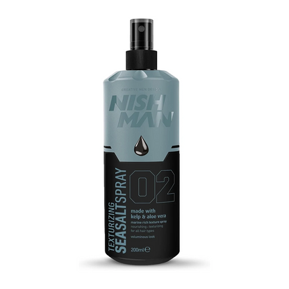 Nishman Sea Salt Spray Kelp & Aloe Vera Texturizing Volume 200ml