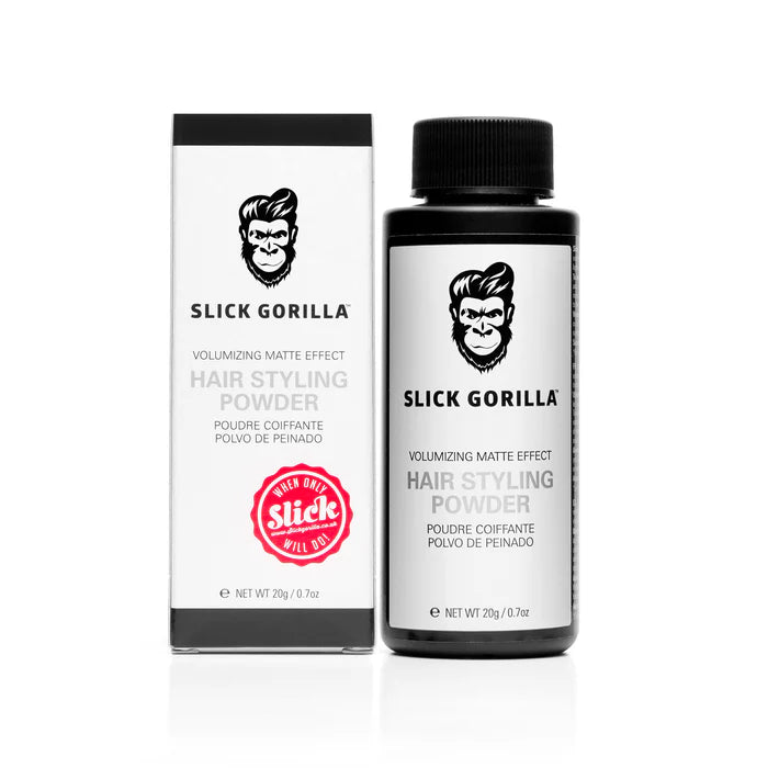 Hair powder matte finish lightweight styling product